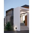 NovaLuce FEM kültéri fali lámpa fém, fekete, LED, 5W, 307lm, 3000K, IP54 - NL-9136440