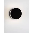 NovaLuce AIRY kültéri fali lámpa fém, fekete, LED, 8W, 369lm, 3000K, IP54 - NL-9136443