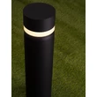 NovaLuce AIRY kültéri állólámpa fém, fekete, LED, 8W, 369lm, 3000K, IP65 - NL-9136445