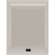 NovaLuce DIO kültéri fali lámpa fém, fekete, LED, 4W, 60lm, 3000K, IP65 - NL-9136450