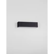 NovaLuce ALLURE kültéri fali lámpa fém, üveg, fekete, LED, 22W, 1723lm, 3000K, IP65 - NL-9136456