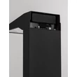 NovaLuce TEK kültéri állólámpa mozgásérzékelővel fém, műanyag, fekete, LED, 1W, 105lm, 3000K, IP54 - NL-9136461