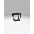 NovaLuce CUPPA kültéri állólámpa fém, üveg, antracit, áttetsző, LED, 2W, 186lm, 3000K, IP54 - NL-9136464