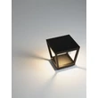 NovaLuce CUPPA kültéri állólámpa fém, üveg, antracit, áttetsző, LED, 2W, 186lm, 3000K, IP54 - NL-9136464