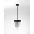 NovaLuce REVΙΑ függeszték fém, fekete, LED, 8W, 3000K, 351 Lm - NL-9186990