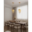 NovaLuce REVΙΑ függeszték fém, arany, LED, 8W, 3000K, 351 Lm - NL-9186991
