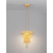 NovaLuce REVΙΑ függeszték fém, arany, LED, 8W, 3000K, 351 Lm - NL-9186991