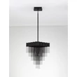 NovaLuce REVΙΑ függeszték fém, fekete, LED, 28W, 3000K, 1092 Lm - NL-9186992
