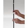 NovaLuce REVΙΑ függeszték fém, fekete, LED, 28W, 3000K, 1092 Lm - NL-9186992