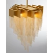 NovaLuce REVΙΑ függeszték fém, arany, LED, 28W, 3000K, 1092 Lm - NL-9186993