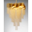 NovaLuce REVΙΑ függeszték fém, arany, LED, 28W, 3000K, 1092 Lm - NL-9186993