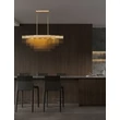 NovaLuce REVΙΑ függeszték fém, arany, LED, 46W, 3000K, 1654 Lm - NL-9186997