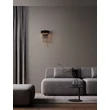 NovaLuce REVΙΑ fali lámpa fém, fekete, szürke, LED, 8W, 3000K, 290 Lm - NL-9186998