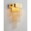 NovaLuce REVΙΑ fali lámpa fém, arany, LED, 8W, 3000K, 290 Lm - NL-9186999