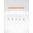 NovaLuce PHOS függeszték fém, akril, arany, áttetsző, LED, 28W, 3000K, 1792 Lm - NL-9190202