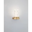 NovaLuce PHOS fali lámpa fém, akril, arany, áttetsző, LED, 6W, 3000K, 385 Lm - NL-9190205