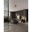 NovaLuce SIENA mennyezet lámpa fém, akril, fekete, fehér, LED, 57W, 2700-3000-4000K, 3023 Lm - NL-9190856