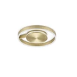 NovaLuce SIENA mennyezet lámpa fém, akril, bronz, fehér, LED, 41W, 2700-3000-4000K, 1638 Lm - NL-9190862