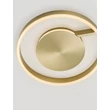 NovaLuce SIENA mennyezet lámpa fém, akril, bronz, fehér, LED, 41W, 2700-3000-4000K, 1638 Lm - NL-9190862