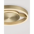 NovaLuce SIENA mennyezet lámpa fém, akril, bronz, fehér, LED, 41W, 2700-3000-4000K, 1638 Lm - NL-9190862