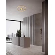 NovaLuce SIENA mennyezet lámpa fém, akril, bronz, fehér, LED, 57W, 2700-3000-4000K, 3023 Lm - NL-9190864