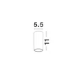 NovaLuce Ceci kültéri mennyezet lámpa fém, üveg, fekete, LED, 3000K, 3W, 230lm, IP65 - NL-9220022