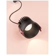 NovaLuce Blade kültéri beépíthető lámpa fém, fekete, LED, 3000K, 12W, 720lm, IP65 - NL-9232115