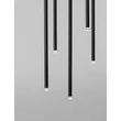 NovaLuce STILVI függeszték fém, fekete, LED, 15W, 845lm, 3000K - NL-9232152