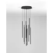 NovaLuce STILVI függeszték fém, fekete, LED, 41W, 1522lm, 3000K - NL-9232153