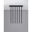 NovaLuce STILVI mennyezet lámpa fém, fekete, LED, 17W, 573lm, 3000K - NL-9232155