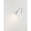 NovaLuce INLITE beépithető fali lámpa fém, fehér, LED, 3W, 3000K, 166 Lm - NL-9232219
