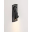 NovaLuce INLITE beépithető fali lámpa fém, fekete, LED, 3W, 3000K, 166 Lm - NL-9232220