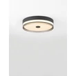 NovaLuce HELIOS mennyezet lámpa fém, akril, fekete, LED, 22W, 3000K, 1210 Lm - NL-9236229