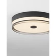 NovaLuce HELIOS mennyezet lámpa fém, akril, fekete, LED, 22W, 3000K, 1210 Lm - NL-9236229