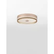 NovaLuce HELIOS mennyezet lámpa fém, akril, fekete, pezsgőszín, LED, 22W, 3000K, 1320 Lm - NL-9236230