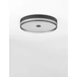 NovaLuce HELIOS mennyezet lámpa fém, akril, fekete, LED, 31W, 3000K, 1705 Lm - NL-9236231