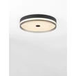 NovaLuce HELIOS mennyezet lámpa fém, akril, fekete, LED, 31W, 3000K, 1705 Lm - NL-9236231