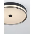 NovaLuce HELIOS mennyezet lámpa fém, akril, fekete, LED, 31W, 3000K, 1705 Lm - NL-9236231