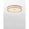 NovaLuce HELIOS mennyezet lámpa fém, akril, fekete, pezsgőszín, LED, 31W, 3000K, 1860 Lm - NL-9236232