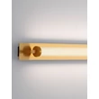 NovaLuce FASKO fürdőszobai fali lámpa fém, akril, fekete, fehér, LED, 16W, 1148lm, 3000K, IP44 - NL-9236299