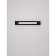 NovaLuce FASKO fürdőszobai fali lámpa fém, akril, fekete, fehér, LED, 13W, 747lm, 3000K, IP44 - NL-9236300