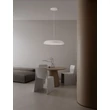 NovaLuce FELICIA függeszték fém, akril, fehér, LED, 44W, 3000K, 3051 Lm - NL-9268039