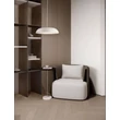 NovaLuce FELICIA függeszték fém, akril, fehér, LED, 25W, 3000K, 1765 Lm - NL-9268040