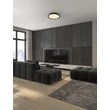 NovaLuce FELICIA mennyezet lámpa fém, akril, fekete, fehér, LED, 25W, 3000K, 1765 Lm - NL-9268044