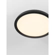 NovaLuce FELICIA mennyezet lámpa fém, akril, fekete, fehér, LED, 25W, 3000K, 1765 Lm - NL-9268044
