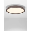 NovaLuce FELICIA mennyezet lámpa fém, akril, barna, fehér, LED, 25W, 3000K, 3051 Lm - NL-9268047