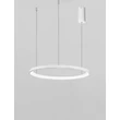 NovaLuce PERTINO függeszték fém, fehér, LED, 2700K, 38W, 2175lm - NL-9345686