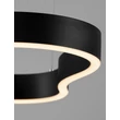NovaLuce DUSSA függeszték fém, fekete, LED, 52W, 3045lm, 3000K - NL-9345691