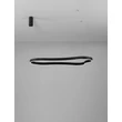 NovaLuce DUSSA függeszték fém, fekete, LED, 61W, 3364lm, 3000K - NL-9345693
