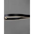 NovaLuce DUSSA függeszték fém, fekete, LED, 61W, 3364lm, 3000K - NL-9345693